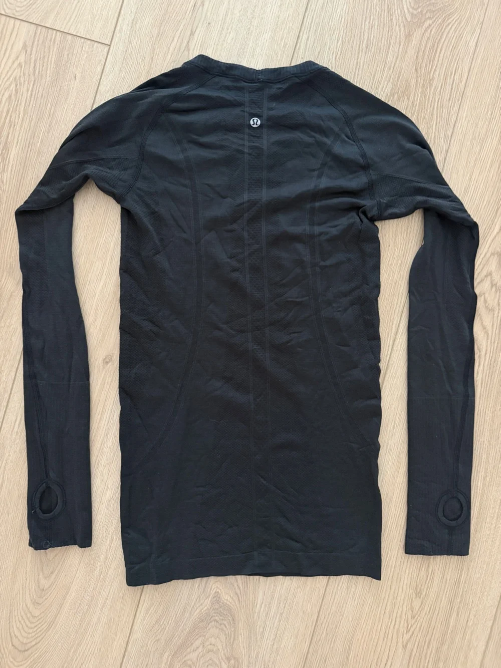 Black Long Sleeve Lululemon Top